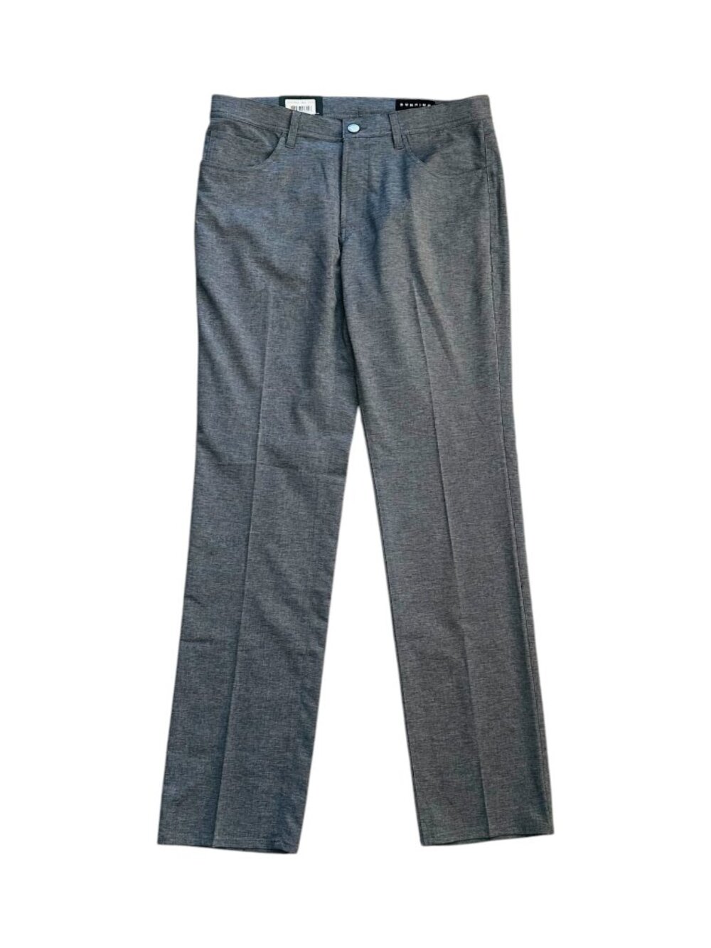 Dunning Golf Men's Size 32W 32L Straight Leg Stretch Performance Black Pants NEW